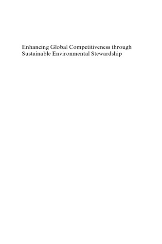 Enhancing global competitiveness through sustainable environmental stewardship