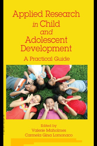 Applied Research in Child and Adolescent Development: A Practical Guide