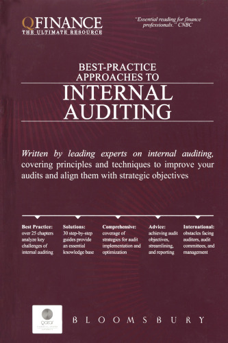Best-Practice Approaches To: Internal Auditing
