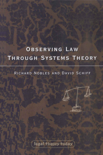 Observing Law through Systems Theory