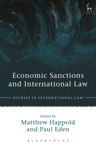 Economic Sanctions and International Law Volume 62