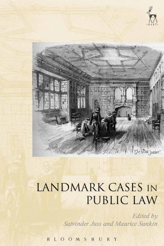 Landmark Cases in Public Law