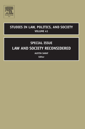 Law and Society Reconsidered : Special Issue