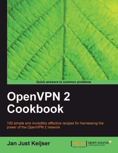 OpenVPN 2 cookbook