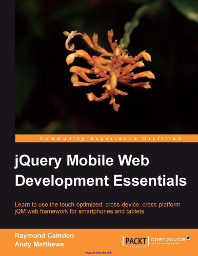 jQuery Mobile Web Development Essentials