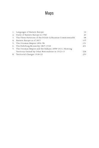 A History of Eastern Europe 1740–1918: Empires, Nations and Modernisation