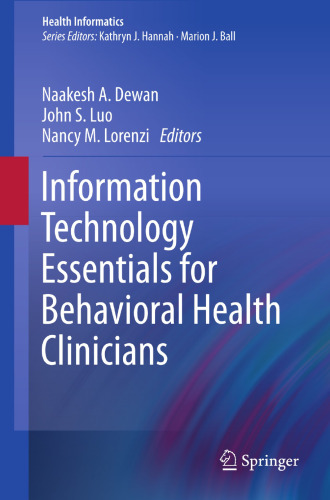 Information Technology Essentials for Behavioral Health Clinicians