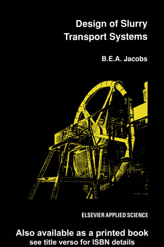 Design of Slurry Transport Systems