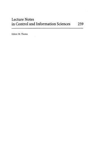 Nonlinear control in the year 2000 volume 2