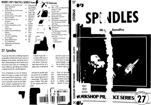 Spindles: Comprehensive Guide to Making Light Milling or Grinding..