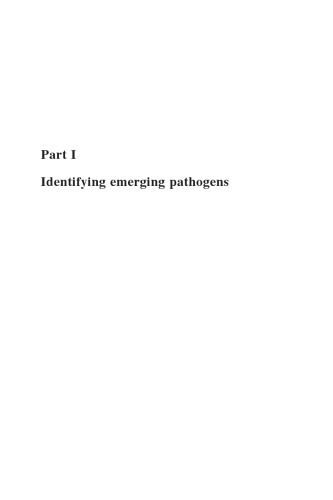 Emerging Foodborne Pathogens
