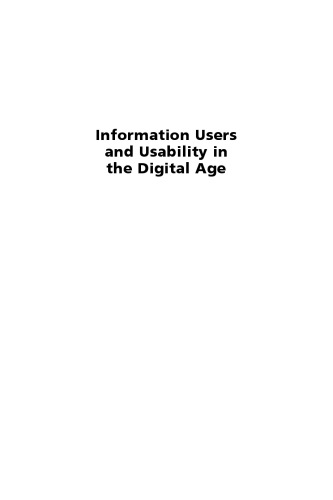 Information Users and Usability in the Digital Age