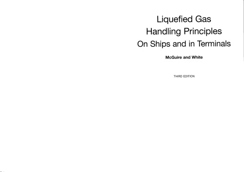 Liquefied Gas Handling Principles on Ships and in Terminals