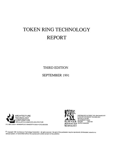 Token Ring Technology Report