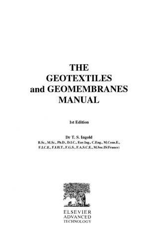 Geotextiles and Geomembranes Handbook