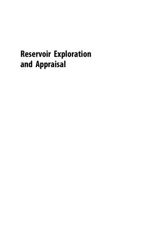 Reservoir Exploration and Appraisal