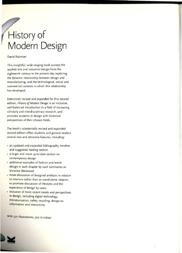 History of Modern Design