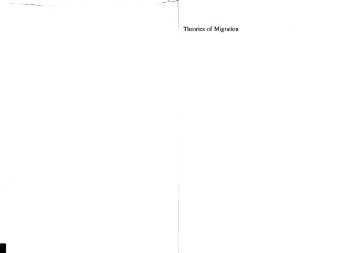 Theories of Migration