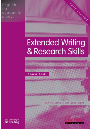 Extended Writing and Research Skills: Course Book