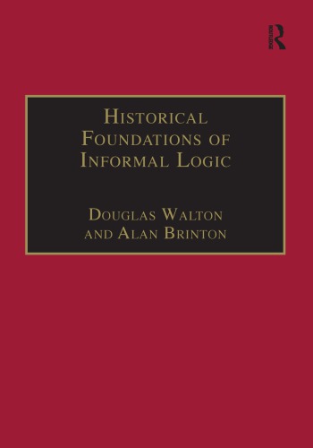 Historical Foundations of Informal Logic