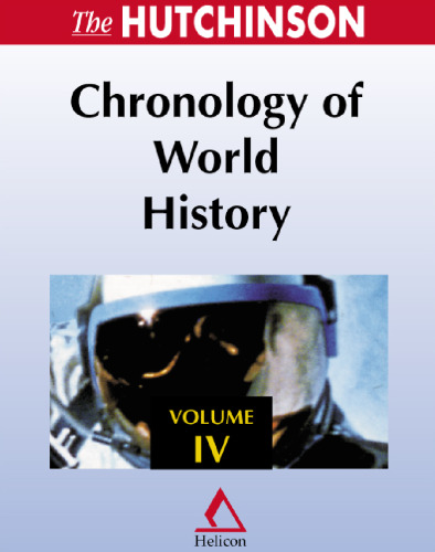 Hutchinson Chronology of World History