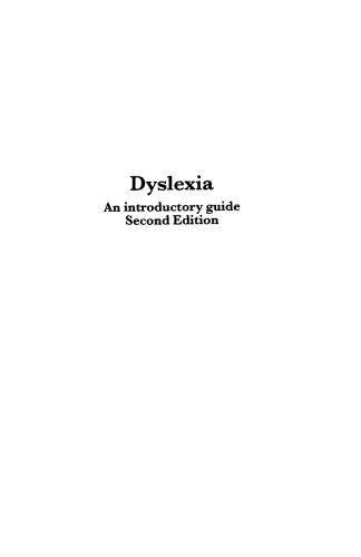 Dyslexia: An Introductory Guide, Second Edition