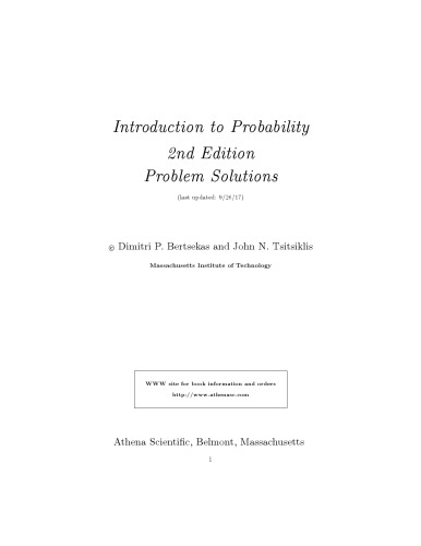 Introduction To Probability