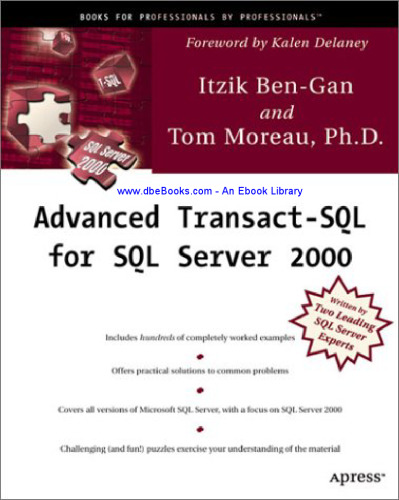 Advanced Transact-SQL for SQL Server 2000