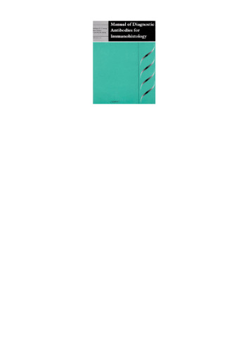 Manual of Diagnostic Antibodies for Immunohistology