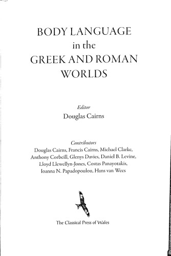 Body language in the Greek and Roman worlds
