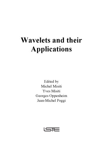 Wavelets and their Applications