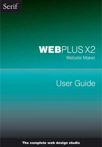 WebPlus X2 user guide