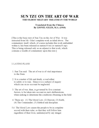 Art Of War