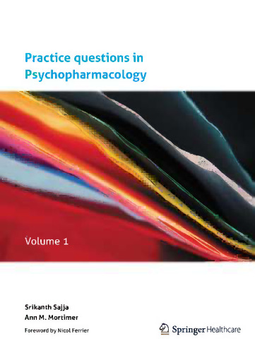 Practice questions in Psychopharmacology: Volume 1