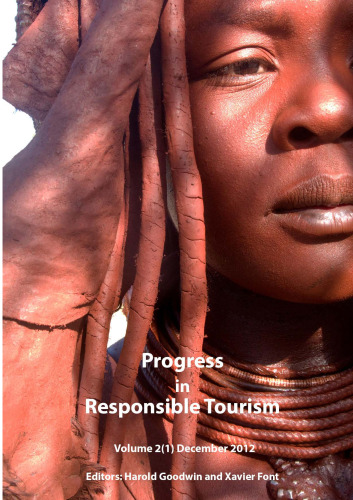 Progress in Responsible Tourism Vol 2 (1) : Volume 2, Issue 1
