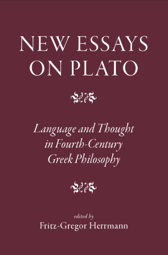 New Essays on Plato