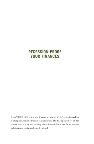 Recession Proof Your Finances