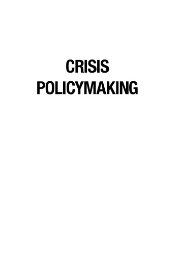 Crisis policymaking: Australia and the East Timor crisis of 1999