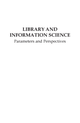 Library and Information Science: Parameters and Perspectives