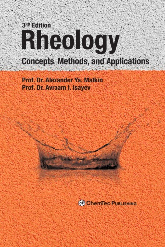 Rheology. Concepts, methods, and applications