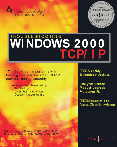 Troubleshooting Windows 2000 TCP IP