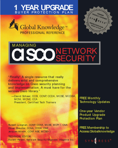 Managing Cisco Network Security
