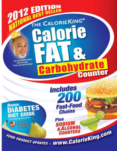 The CalorieKing calorie, fat & carbohydrate counter