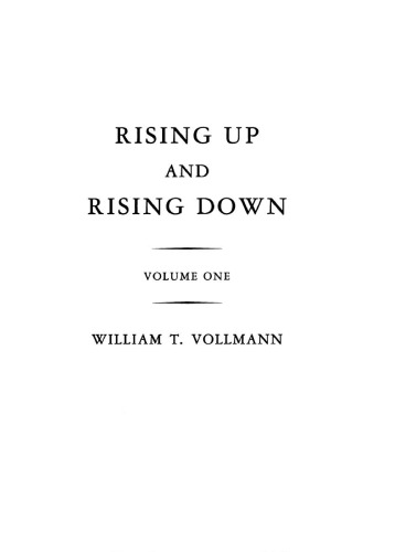 Rising up and rising down (Volume 1)