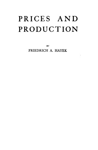 Prices and production