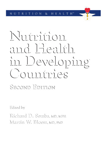 Nutrition and Health in Developing Countries