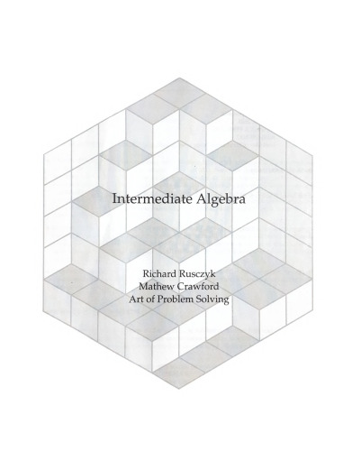 Intermediate Algebra: Art of Problem Solving