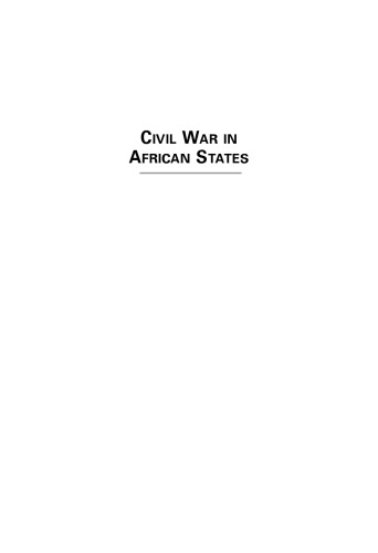 Civil War in African States: The Search for Security