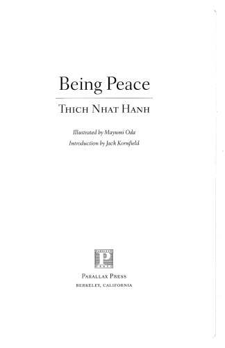 Being peace
