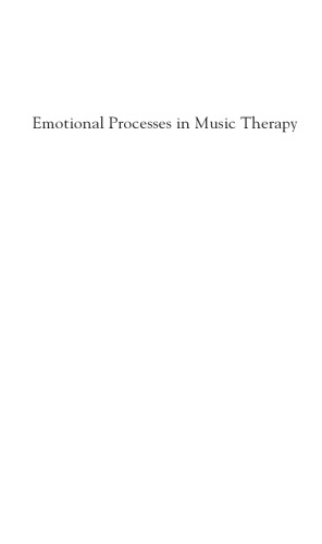 Emotional Processes in Music Therapy